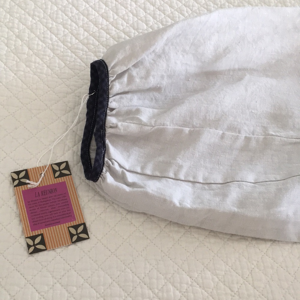 LA REUNION Patchwork Top, Neutral - image 10